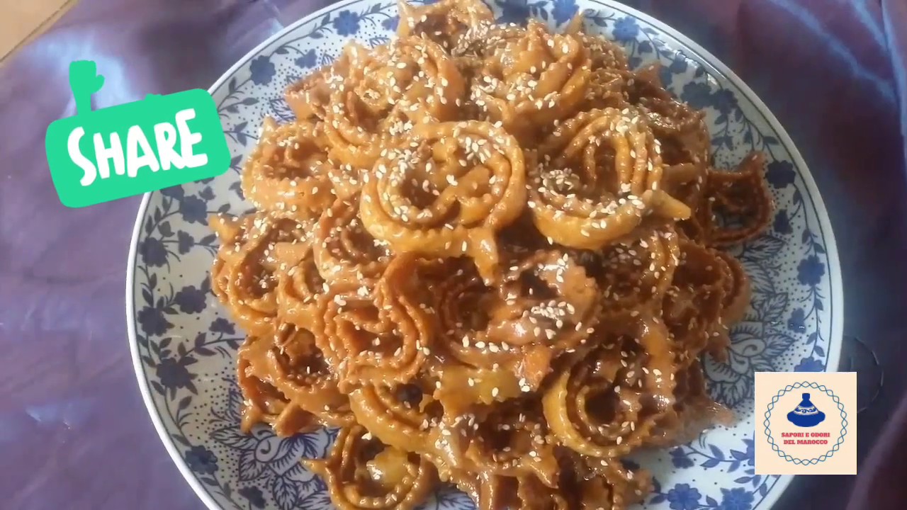 Chebbakiya, il dolce per eccezione della tradizione marocchina... Con procedimento dettagliato!
