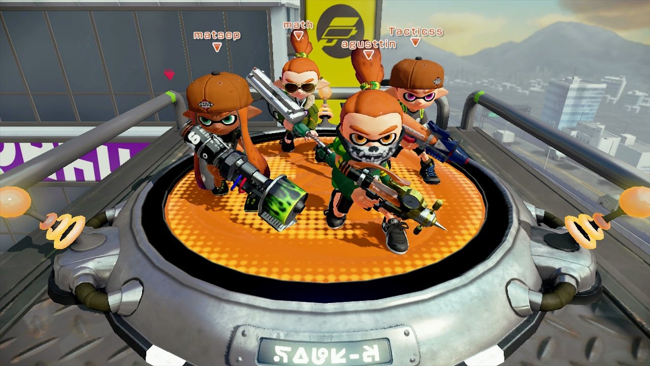Splatoon 1080p No commentary Turf Wars