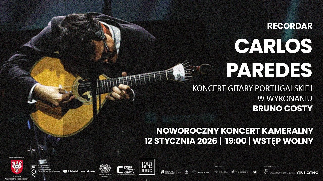 Bruno Costa - koncert noworoczny w Bibliotece na Koszykowej