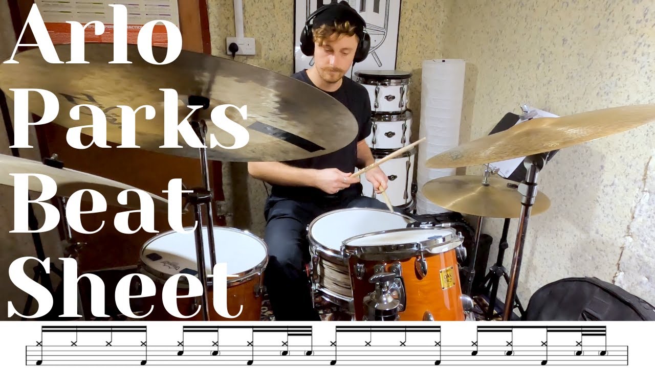 Arlo Parks - 16th Note Drum Beat Lesson