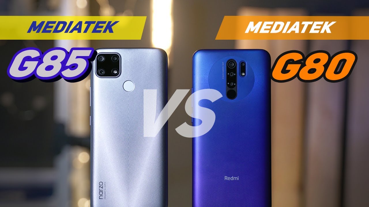 SPEED TEST REALME NARZO 20 VS REDMI 9