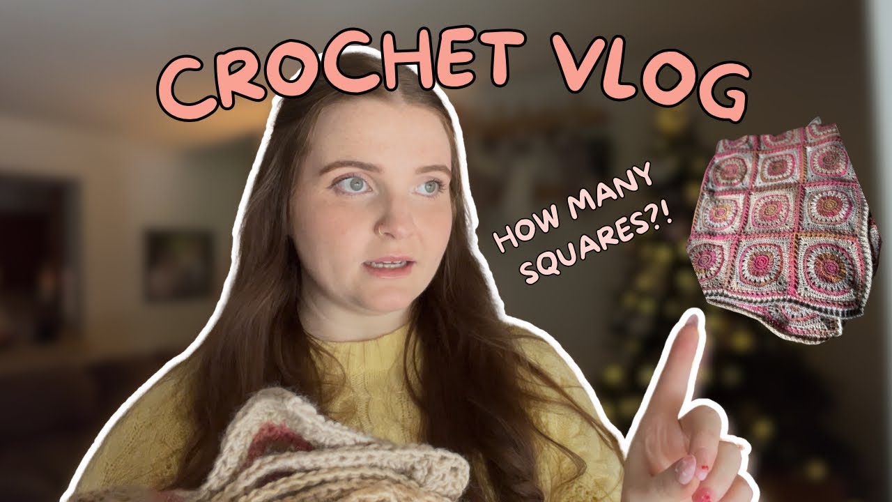 yarn shopping + project updates | Crochet Vlog #1 