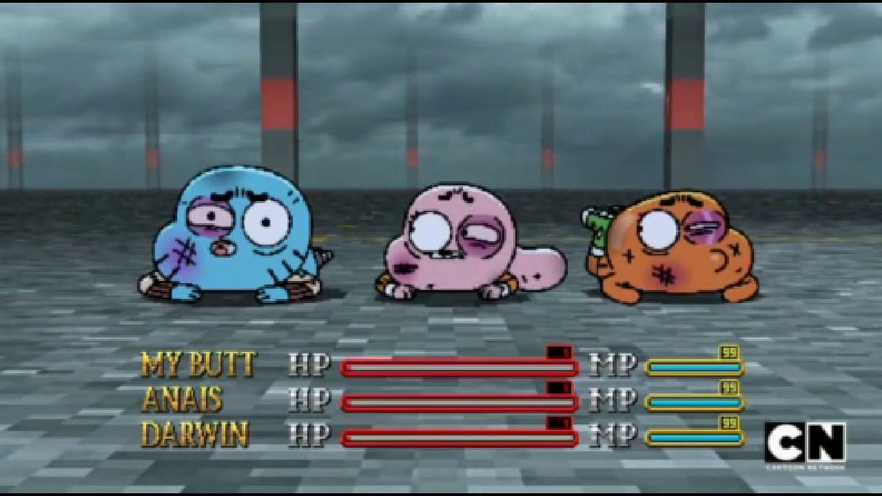 The Amazing World of Gumball The Console Episode Clip The Final Boss Fight 720pHD