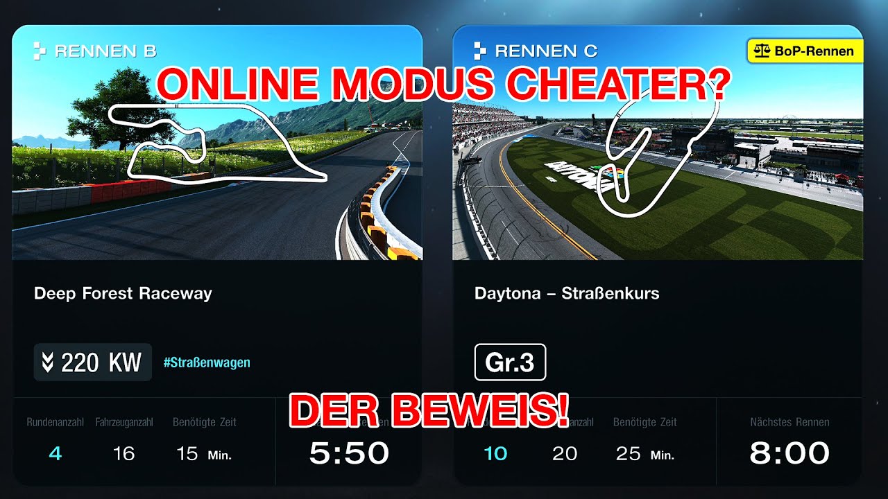 Gran Turismo 7 - ONLINE CHEATER - GLITCH?