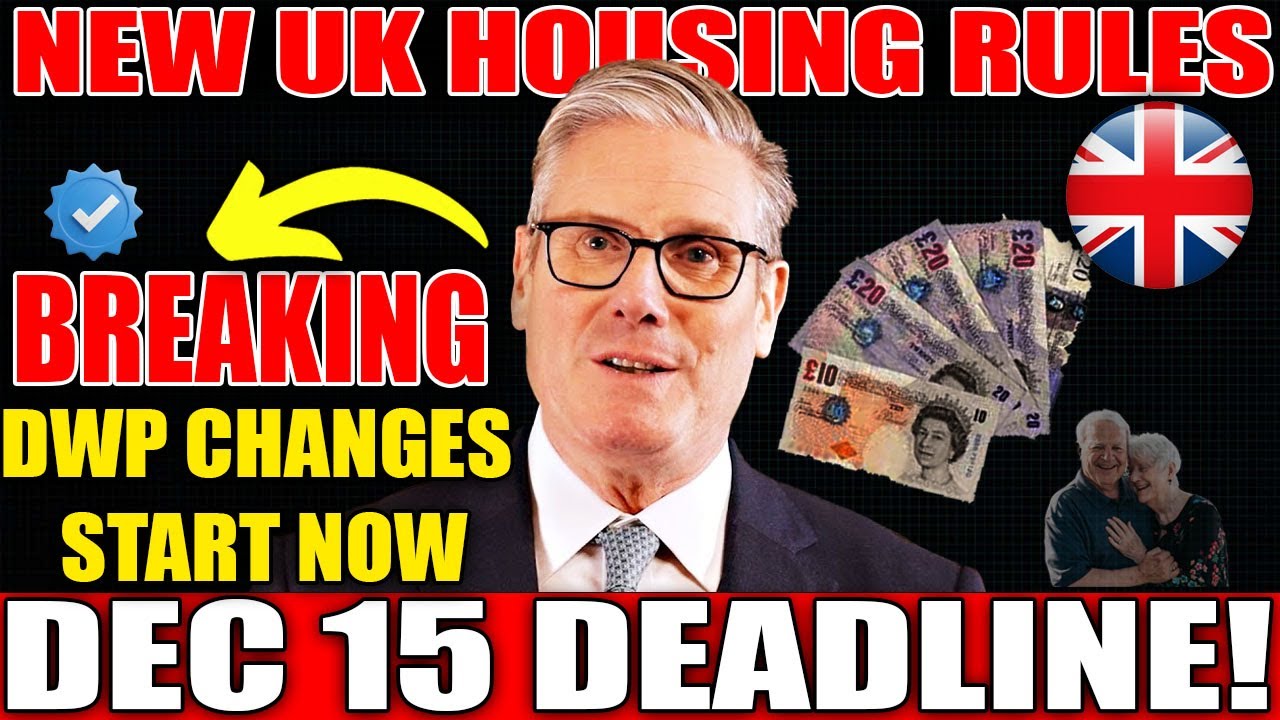 DWP Housing Update | Major Changes for Pensioners | Starting 15&nbsp;December&nbsp;2025