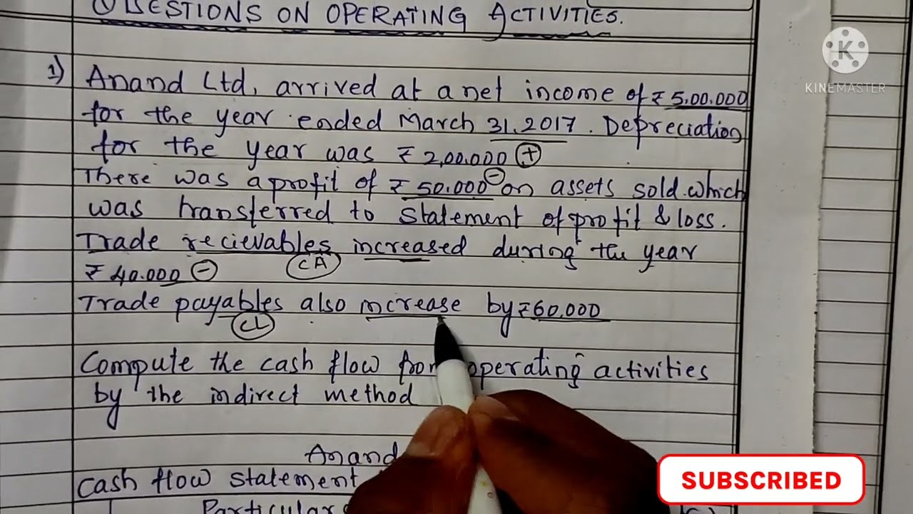 CASH FLOW STATEMENT In  Kannada||Part~2 #accountancy #class12 #accounting #commerce