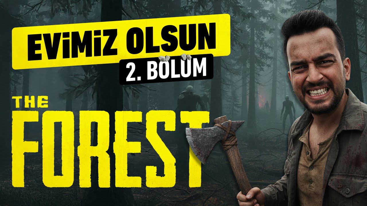 BİR YUVAMIZ OLMASIN MI BEE!! 🔥 The Forest | 2. BÖLÜM