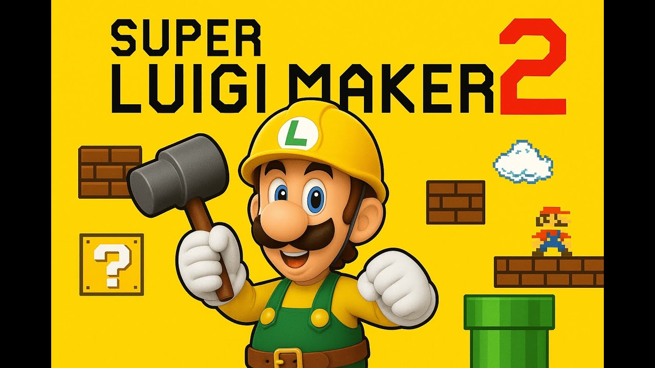 LUIGI MAKER MONDAY | SUPER MARIO MAKER 2 | [#11]