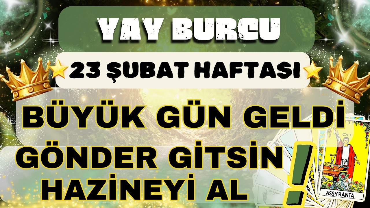 YAY BURCU 👑 BÜYÜK GÜN GELDİ❗GÖNDER GİTSİN, HAZİNEYİ AL❗❄️ 23 ŞUBAT 1 MART HAFTASI ❄️