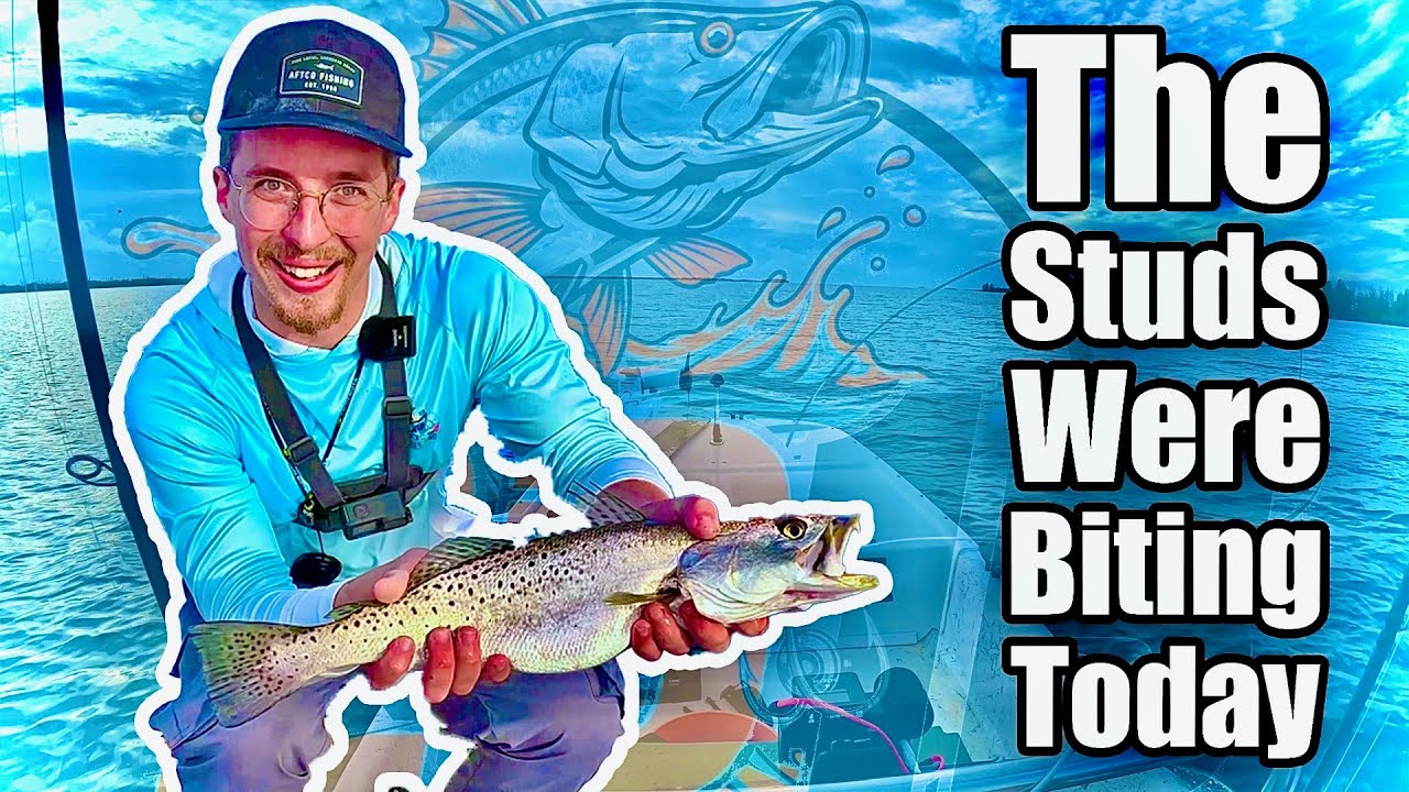 Speckled Trout Smash Topwater Lures! Florida Inshore Fishing