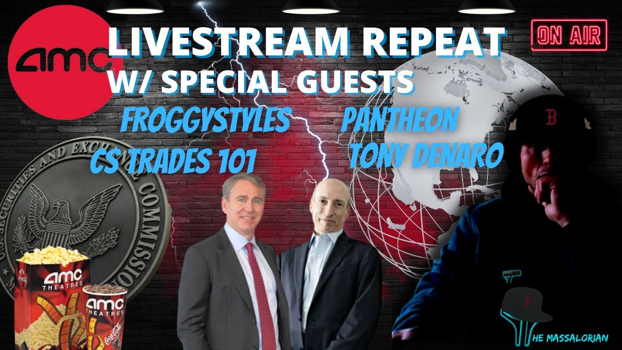 AMC LIVESTREAM TONY DENARO, CS TRADES 101, FROGGYSTYLES, PANTHEON..REPEAT SATURDAY NIGHT LIVESTREAM