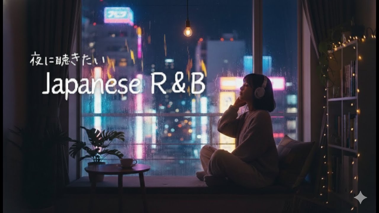 Japanese R&B Rain Lounge ☔️ Calm Atmosphere