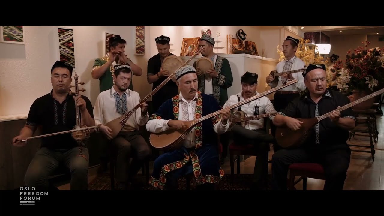 Chebiyat muqamidin چەبىيات | Uyghur European Ensemble at Oslo Freedom Forum 2021