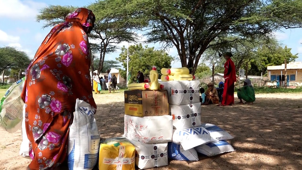 RELIEF FOOD AID DISTRIBUTION COURTESY OF THE COUNTY GOVERNMENT OF ISIOLO