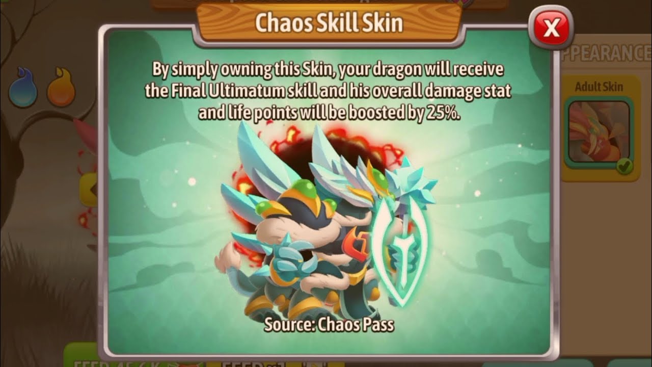 Dragon City : Corrupted Chaos Dragon | LDSB Dragon 