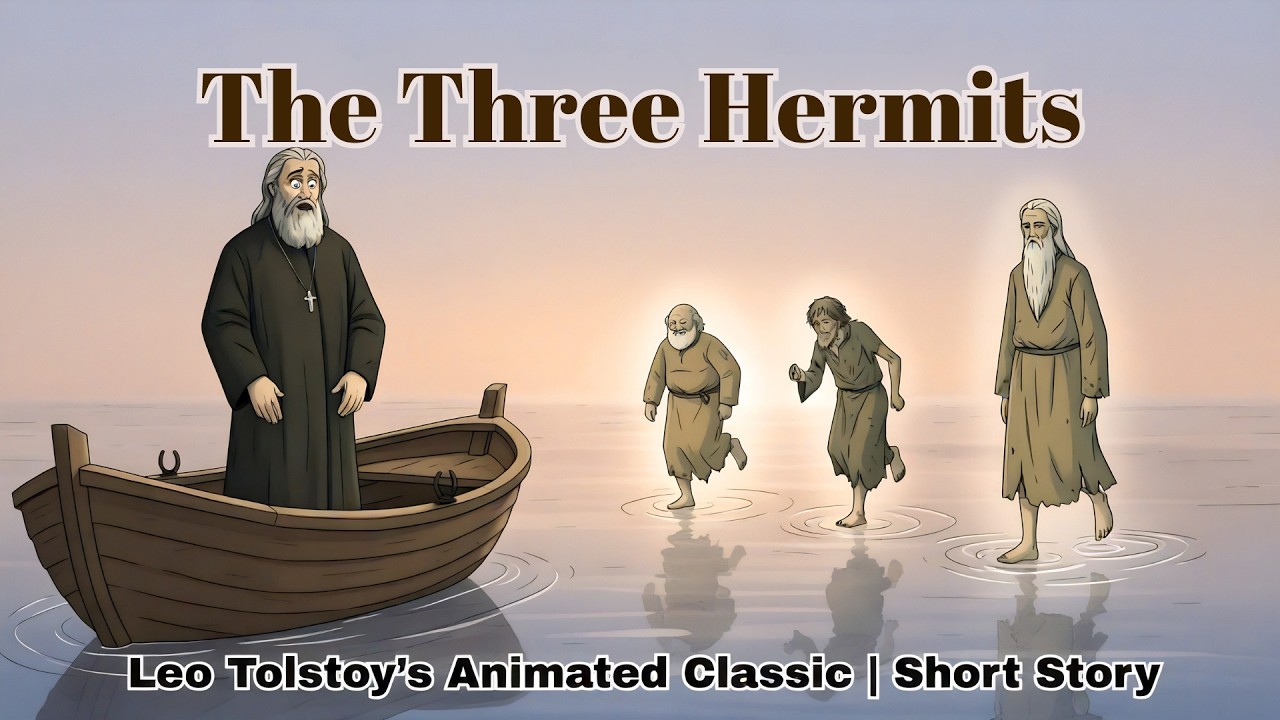 The Three Hermits | A Timeless Story of Faith, Simplicity & Miracles | Leo Tolstoy Animated Story