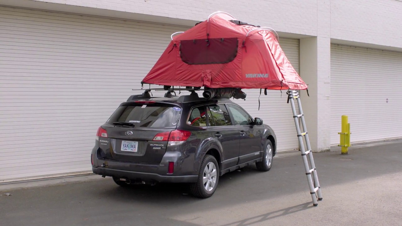Yakima SkyRise Rooftop Tent Installation