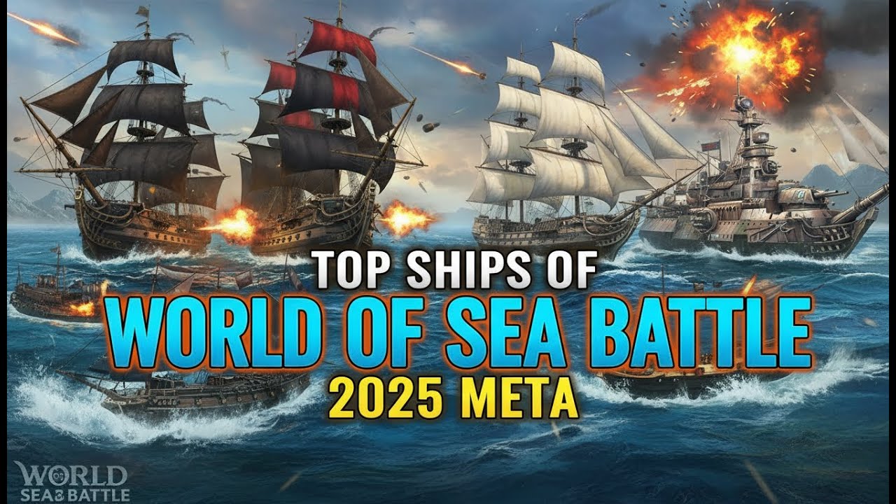 Обязательные корабли в World of Sea Battle (2025 Meta)