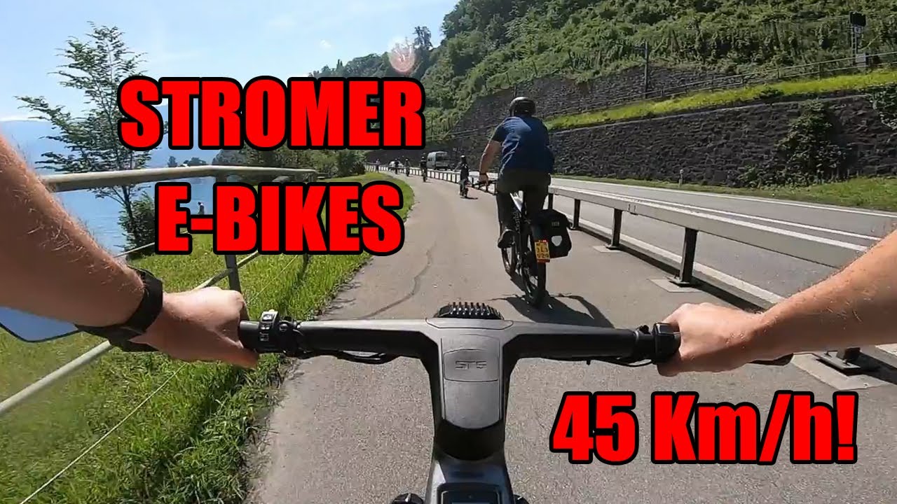 Με ηλεκτρικό ποδήλατο στα 45 Km/h; Βόλτα με Stromer s-pedelecs στην Ελβετία! | GetElectric.gr