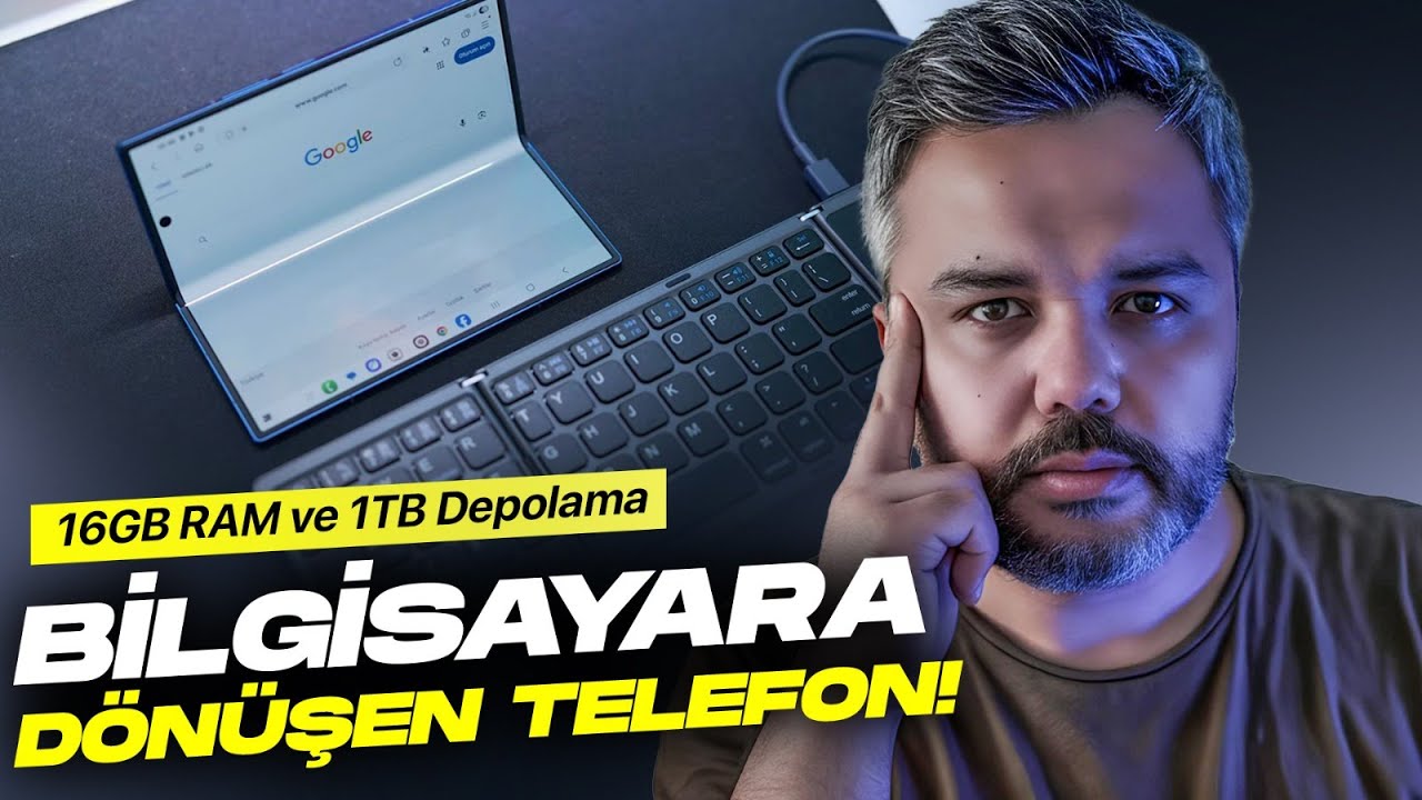 Bilgisayara dönüşen telefon | 16GB RAM ve 1TB depolama ile PC modu 