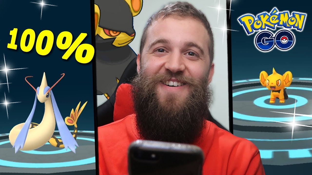 100% + SHINY EVOLUTIONS! (SHINX, FEEBAS) - 40,000 SUBSCRIBERS SPECIAL! (POKEMON GO)