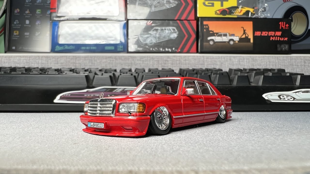 Mercedes Benz 560sel W126 Lowrider Unboxing!