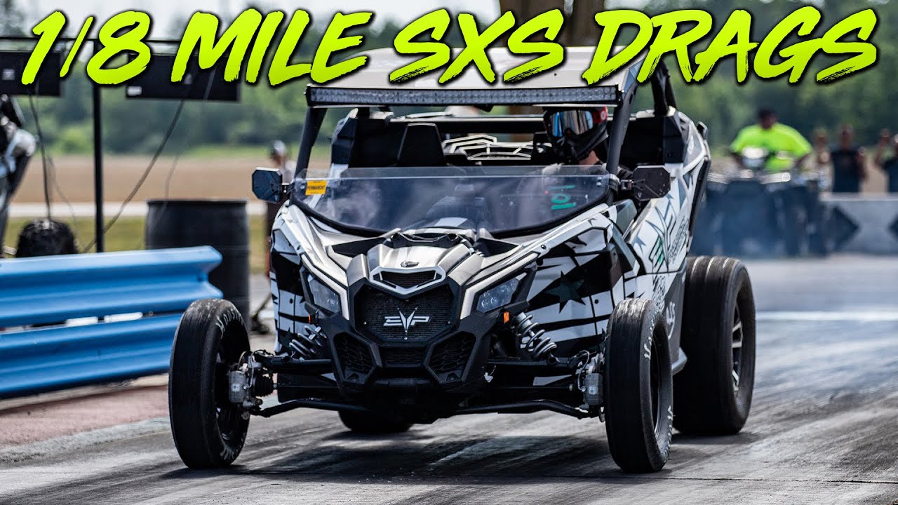 400HP X3 at SXSBlog Track Takeover! (1/8th Mile SXS Drags)