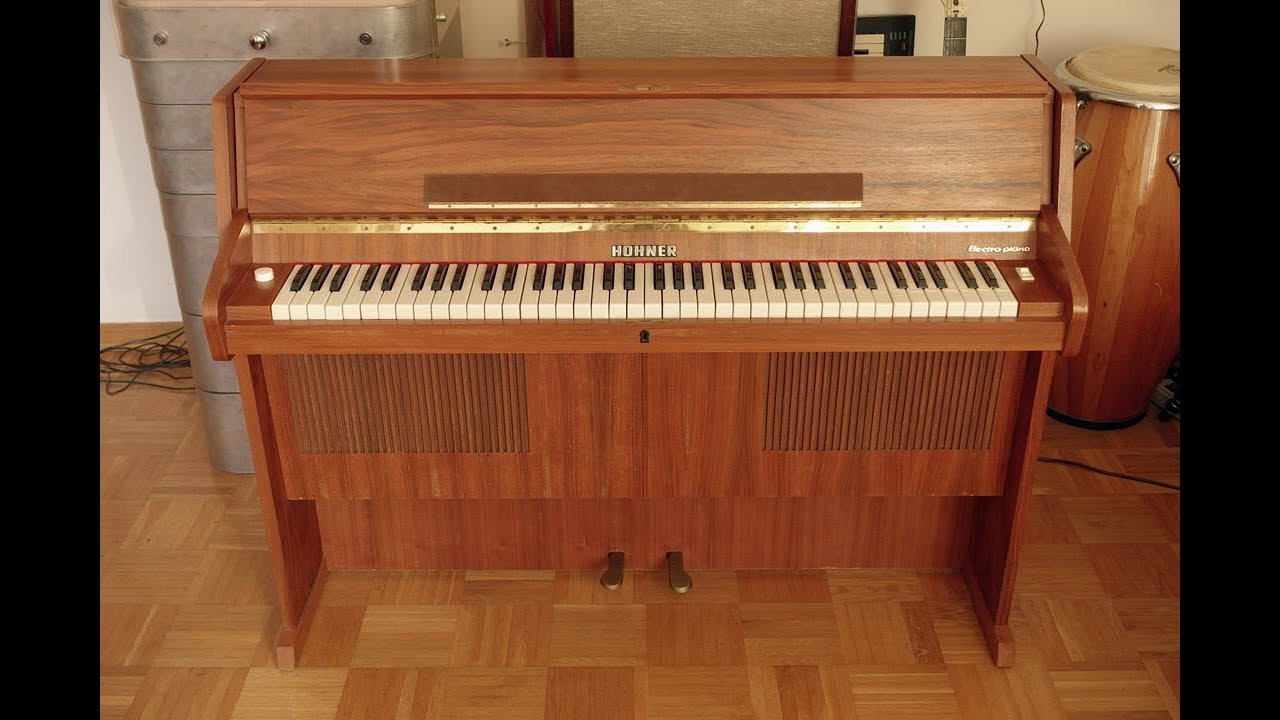 HOHNER Electra-piano. Zwischen Fender Rhodes und Wurlitzer EP-200..