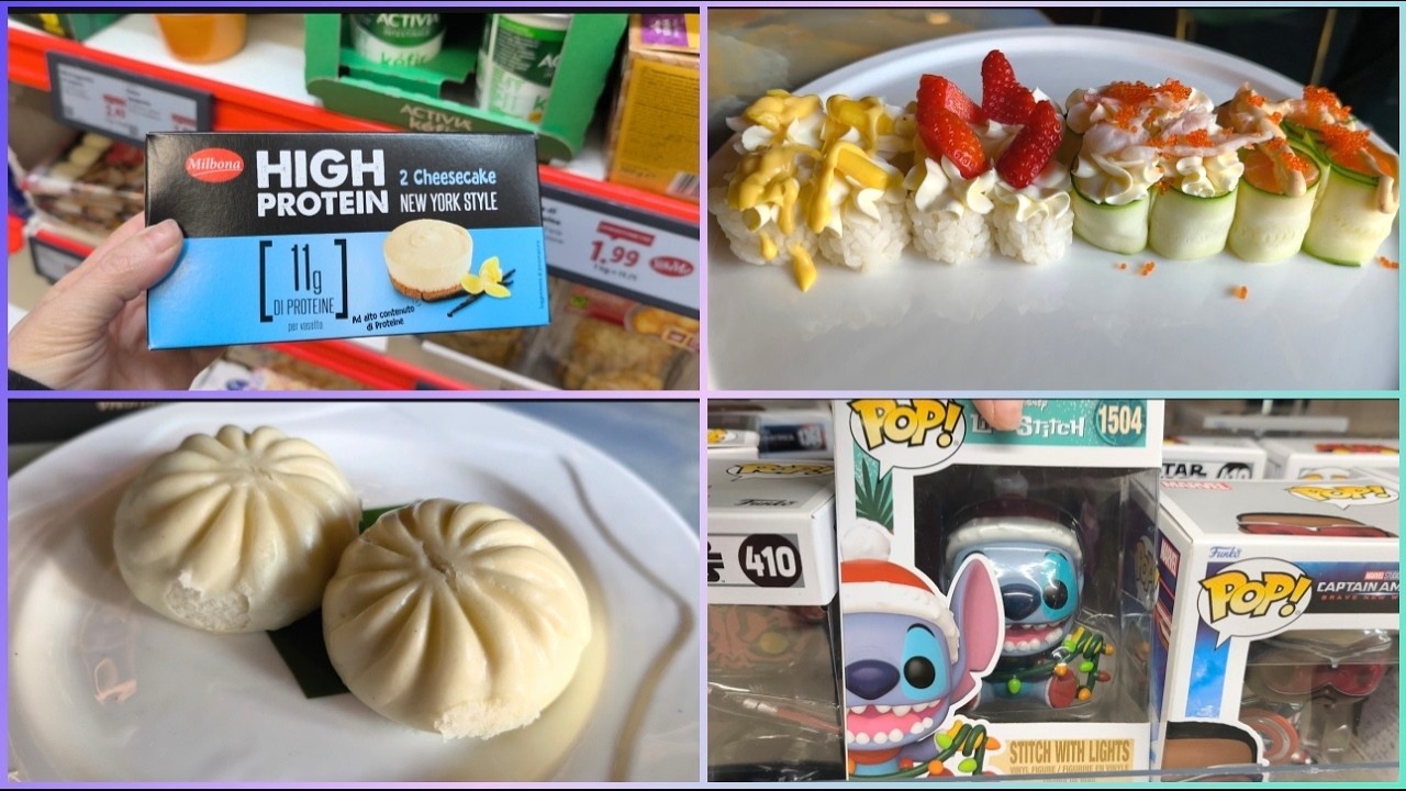 Grazie ❤️ spesa e giretto Lidl e finalmente sushi 🍣|| Elfetta