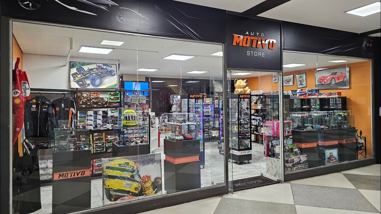 Loja de miniaturas AutoMotivo muitas novidades