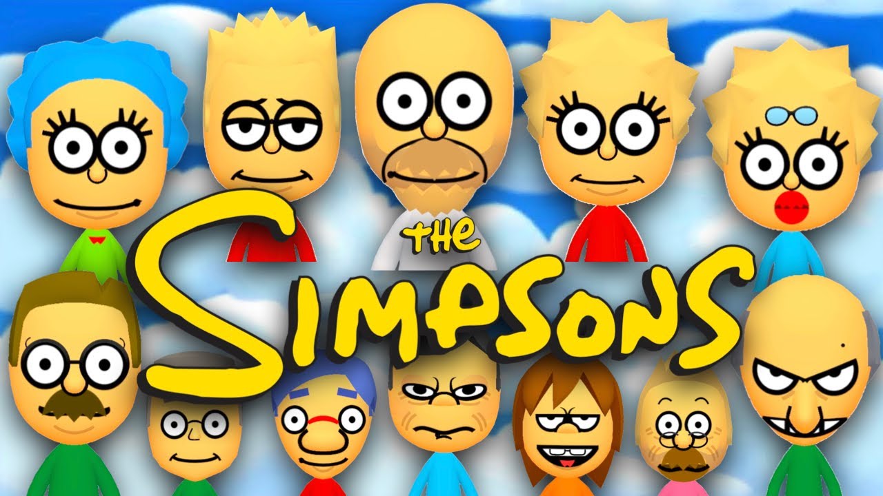 Every SIMPSONS Mii EVER!