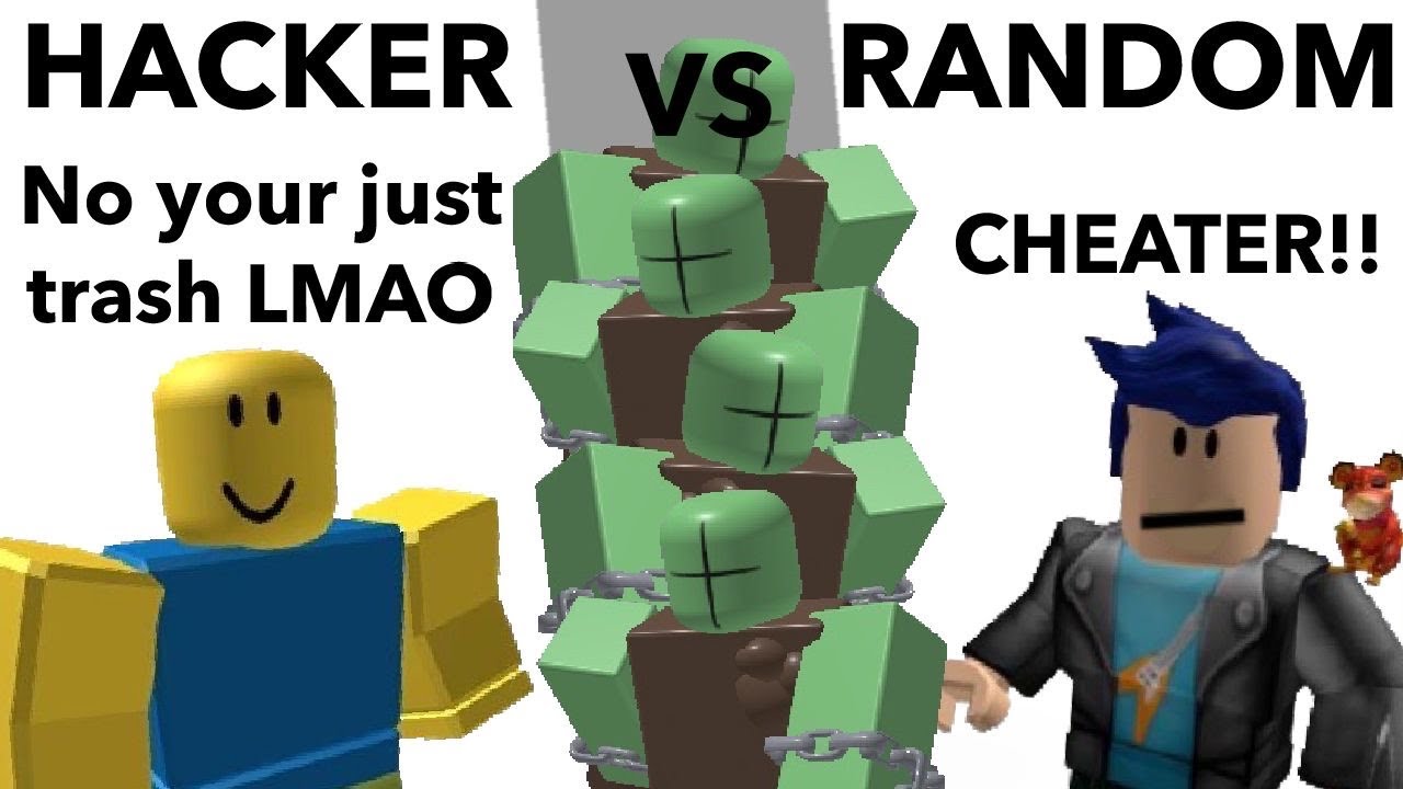 Hackers Friend Vs Random Player PvP in a Nutshell S2 (Part 1) | TDS (ROBLOX) MEMES