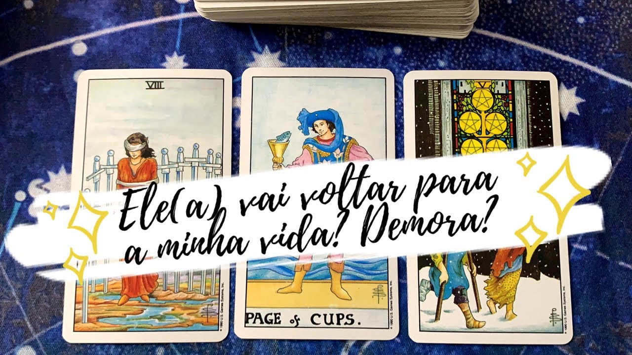 ELE(A) VAI VOLTAR PARA MINHA VIDA? DEMORA? - Tarot responde
