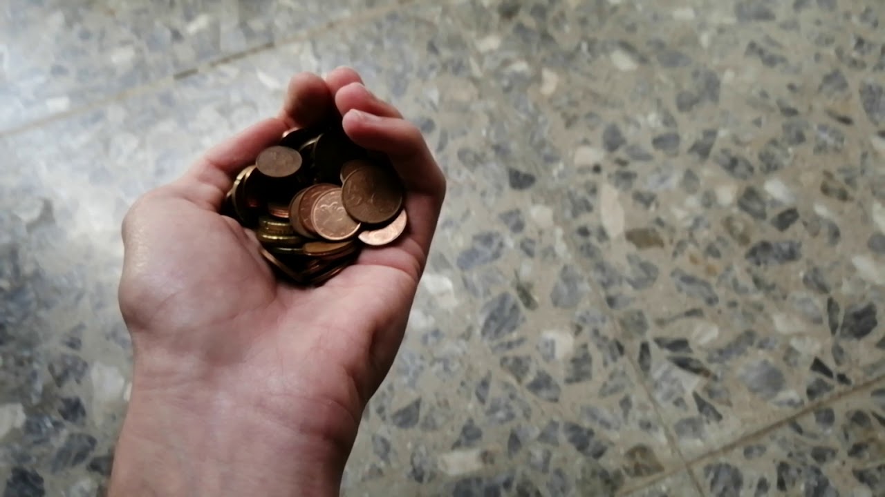 coins falling sound effect