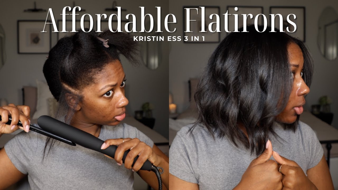 Affordable Flatirons | Kristin Ess 3 in 1 Ceramic Flatiron | Niara Alexis