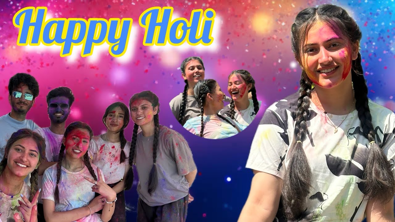 HOLI CELEBRATION VLOG | Dharamshala ki Holi esi hoti hai | 
