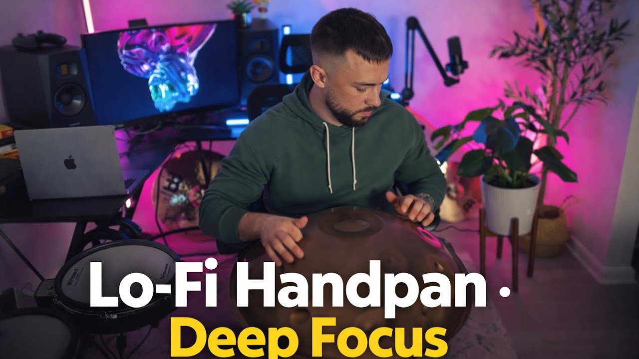 Lo-Fi Handpan Beats for Deep Focus & Relaxation 🌿 Chill Study / Work Music