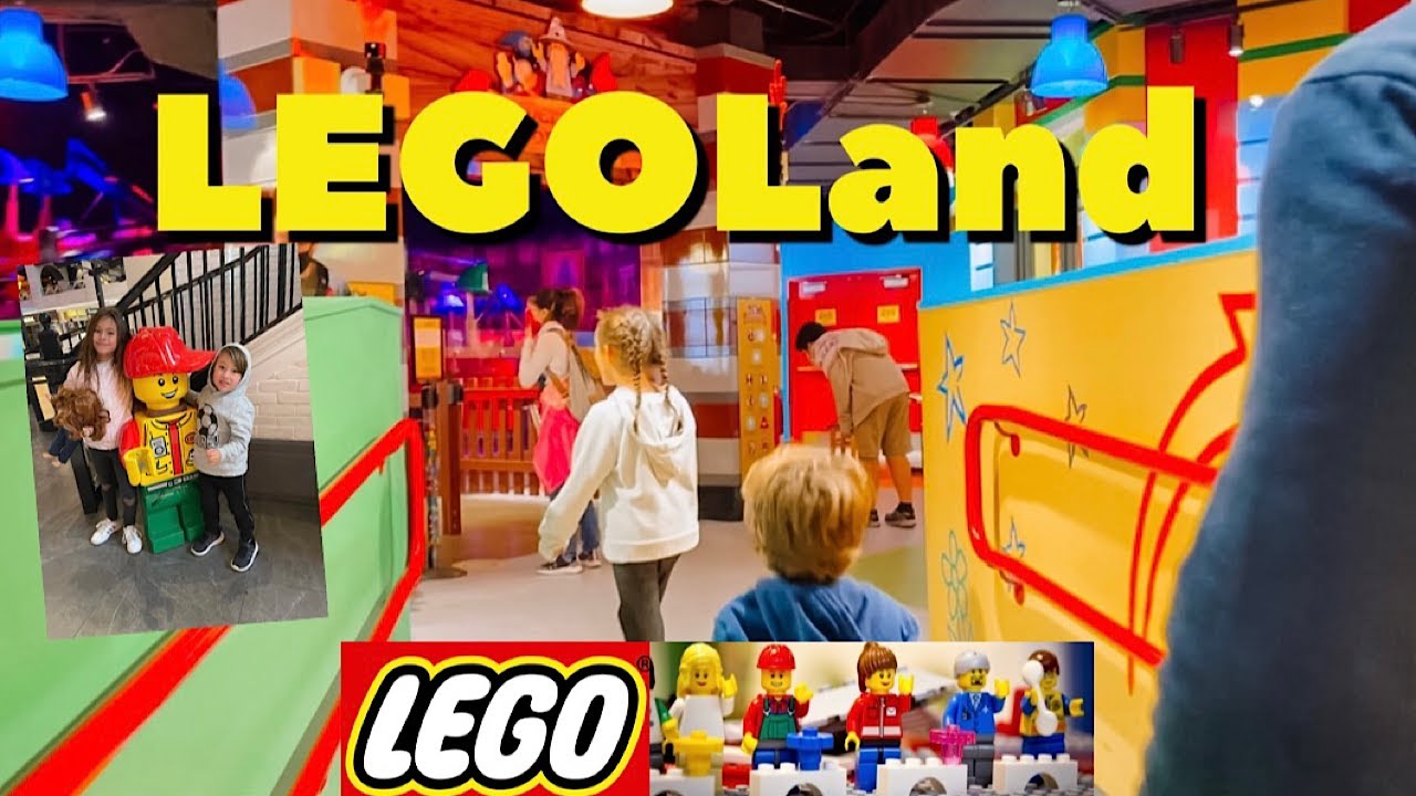 Our adventure at LEGOland Discovery Center! My kids will show you around!