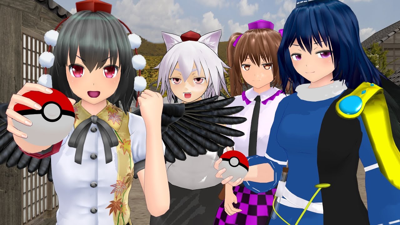 【東方MMD】飯綱丸様、４０度目の暴走【ＭＭＤ紙芝居】【飯綱丸龍】【射命丸文】【姫海棠はたて】【犬走椛】【おばにわん】東方mmd