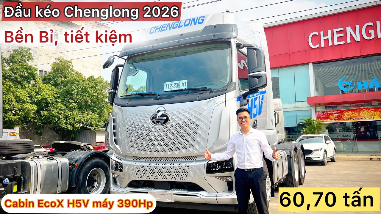 ✅ĐẦU KÉO CHENGLONG MỚI 2026| H5V ECOX 390HP| Biểu tượng cho độ bền và ổn định| Vua Đường Trường
