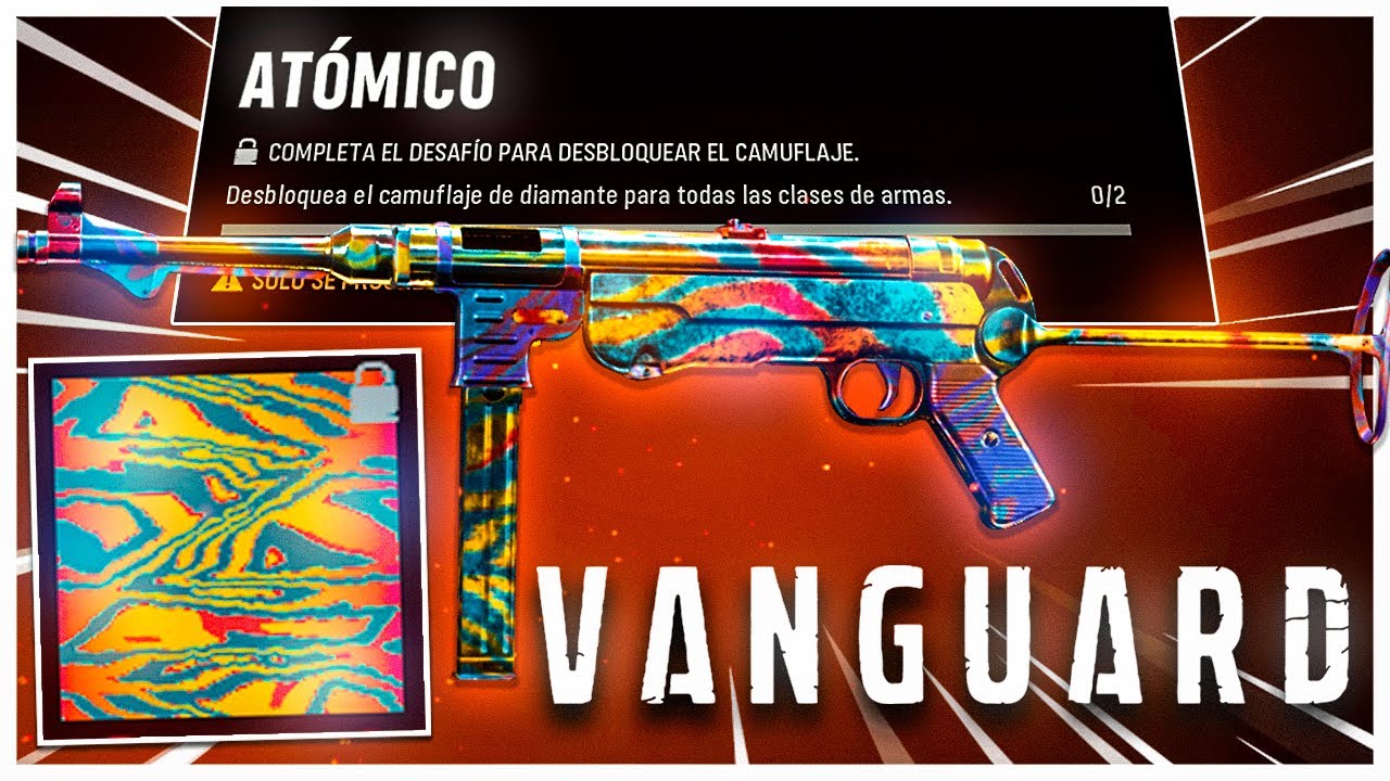 CONSEGUIREMOS el DAMASCO/MATERIA OSCURA en VANGUARD!? CAMUFLAJE AT&Oacute;MICO