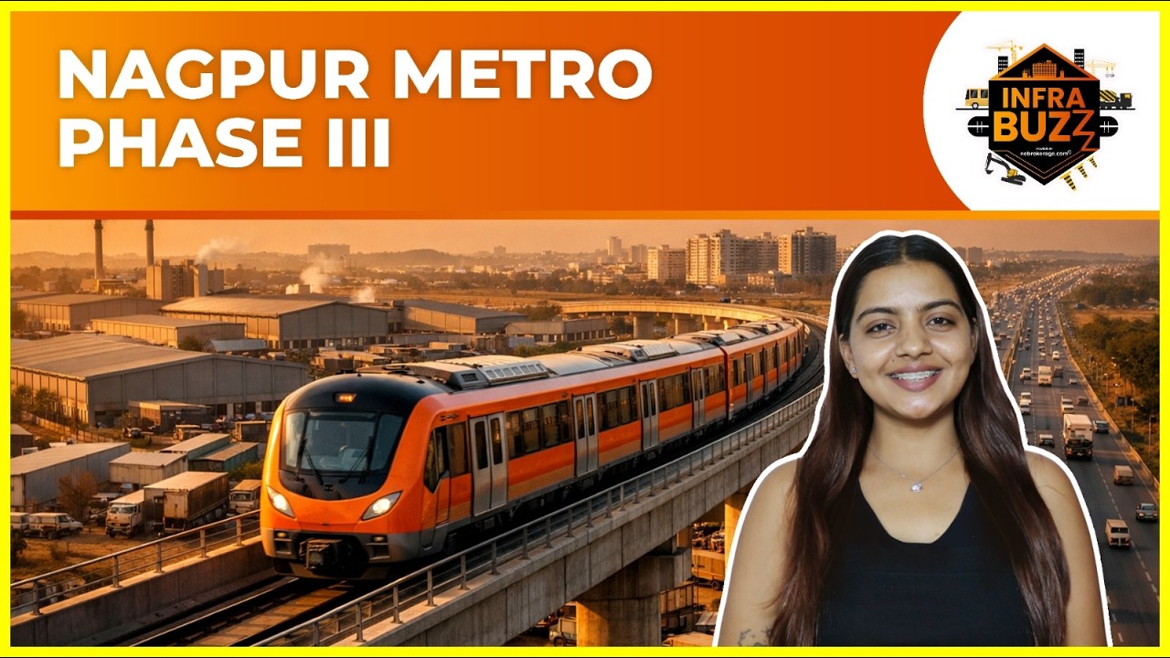 Nagpur Metro Phase III 🚇 | Butibori MIDC Direct Metro Link? | InfraBuzz