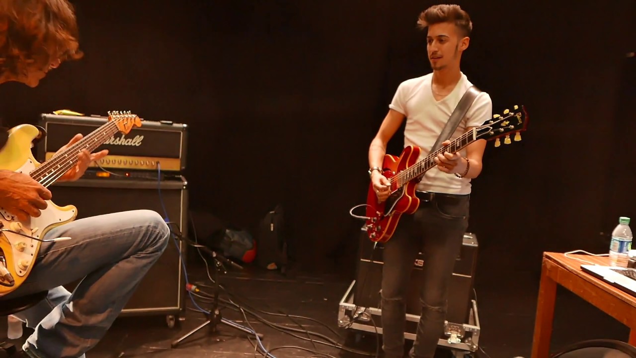 Stef Burns Jam avec  LoriSSiro