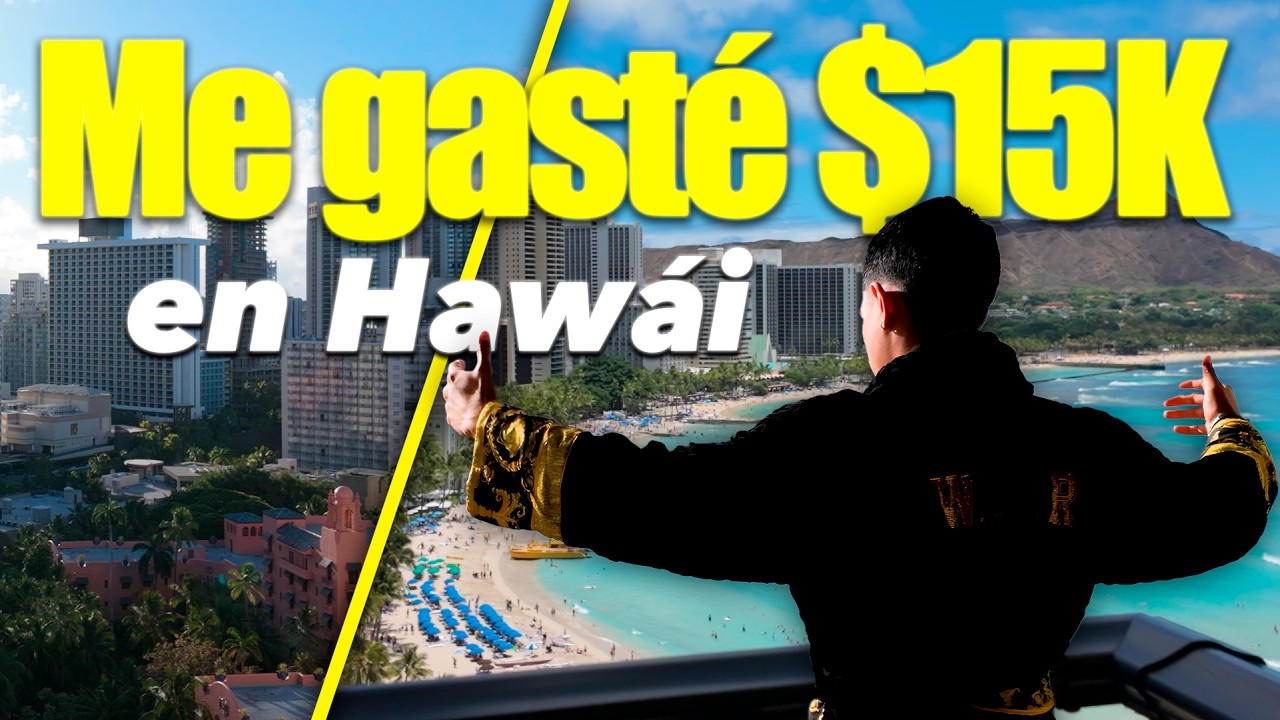Primer viaje de negocios Me gasto $15,000 dolares en hawaii