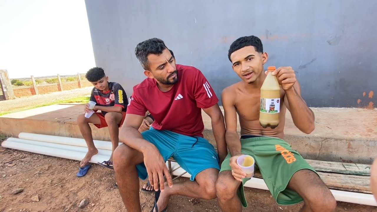 BRUTINHO BEBEU ISSO SEM SABER DEU RUIM 