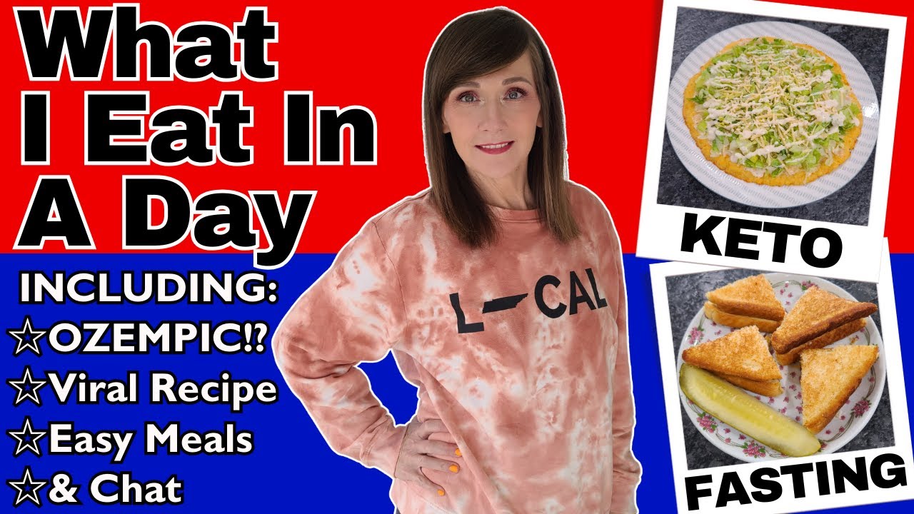 What I Eat In A Day On Keto & Fasting | OZEMPIC?!