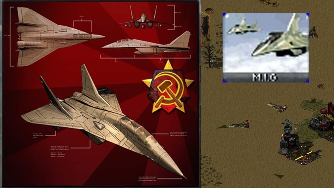 Red Alert 2: [YR] - Testing Controllable MiGs
