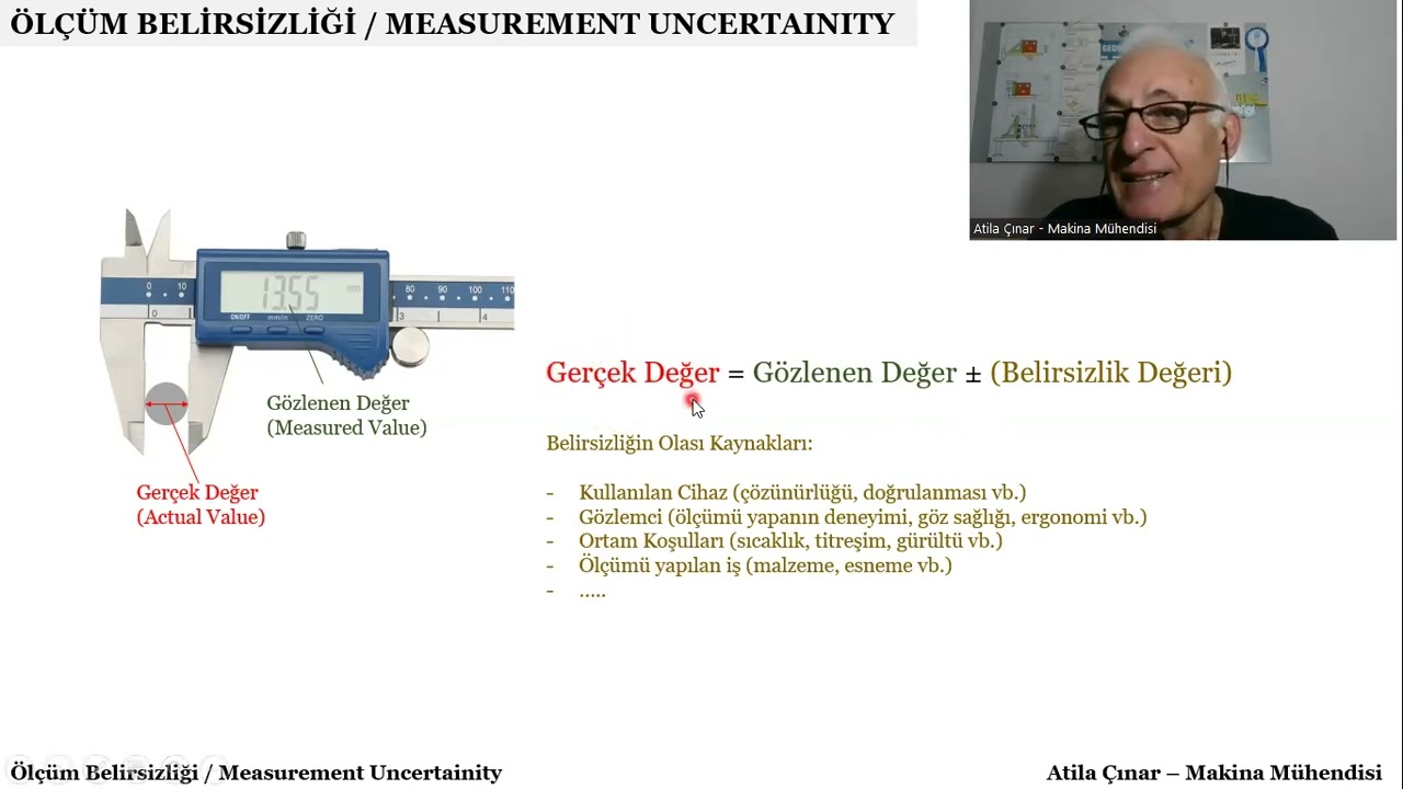 Ölçüm Belirsizliği Üzerine / About Measurement Uncertainity
