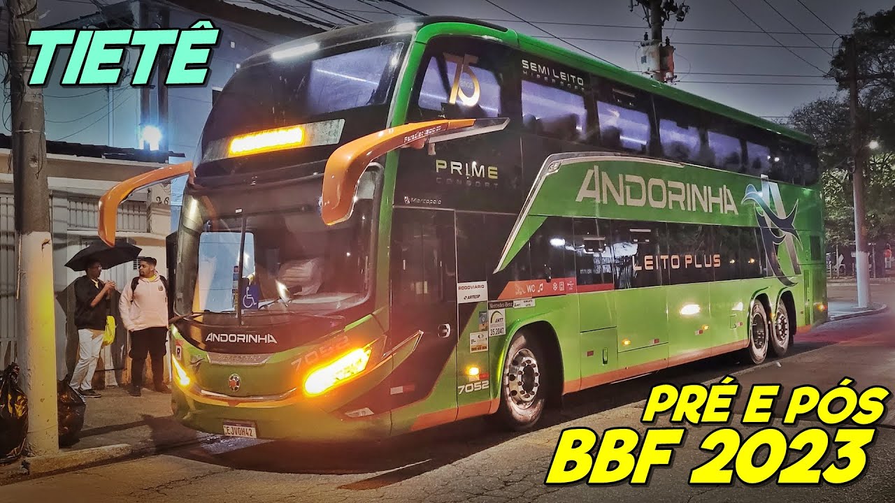 MOVIMENTAÇÃO na RODOVIÁRIA TIETÊ | G8 DD da ANDORINHA e Novo DD da GONTIJO!