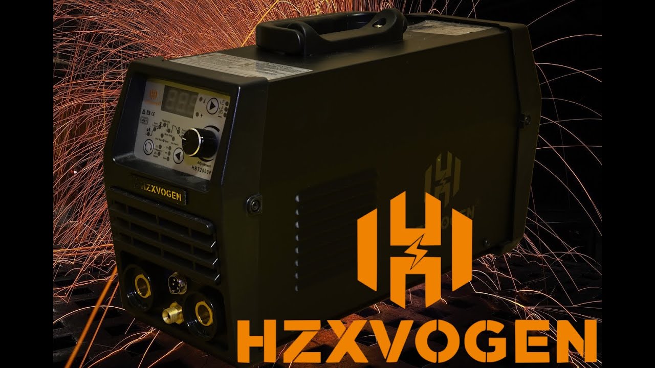 HZXVOGEN HBT2000Pro-DD TIG / TIG PULSE / SPOT / MMA welding machine unboxing